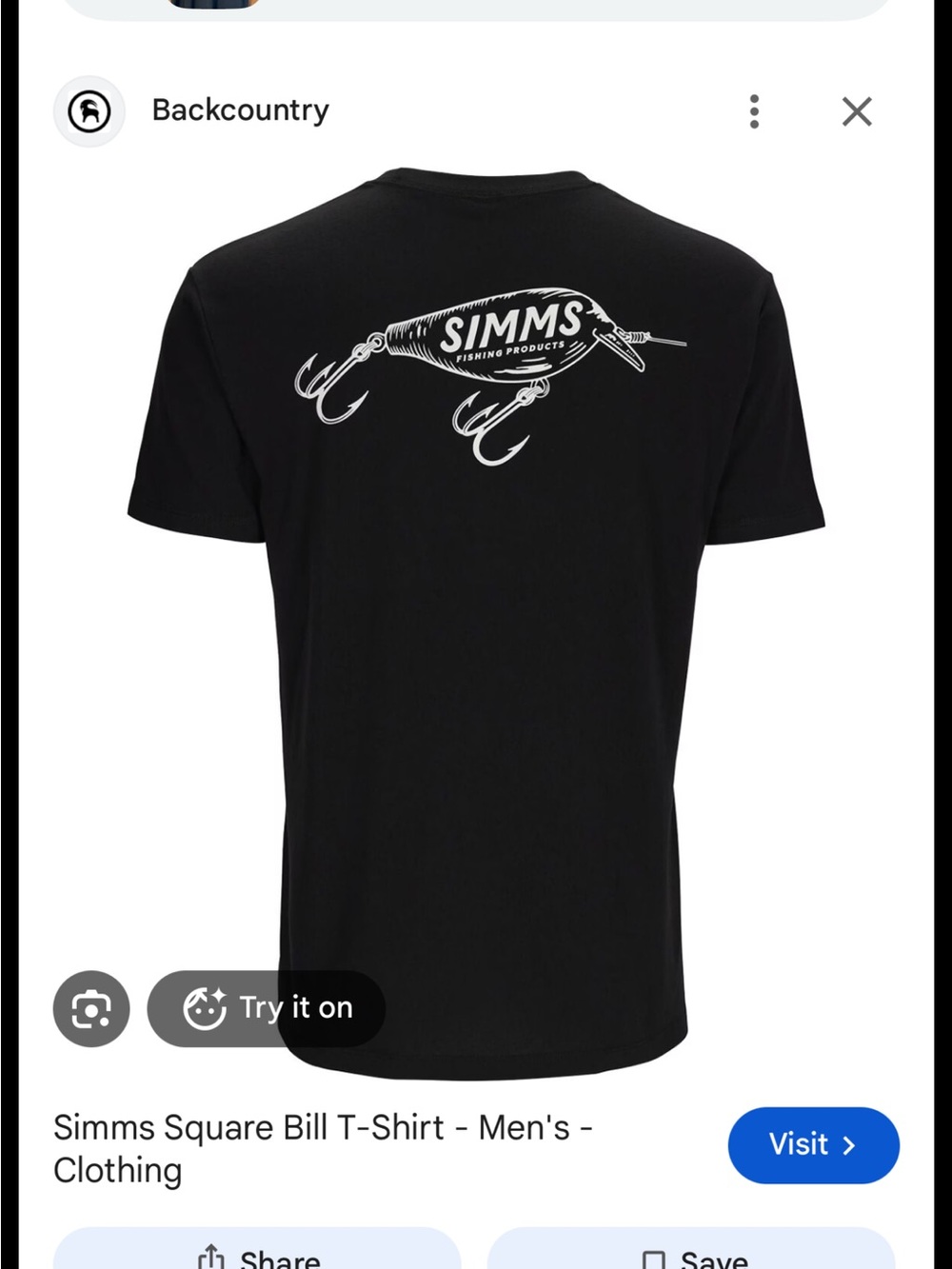 Simms Men's Shirt